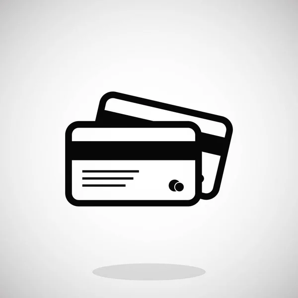 Credit cards icon — Stock Vector