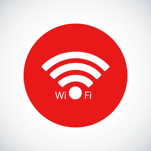 Ikonen för Wi-Fi-symbolen — Stock vektor