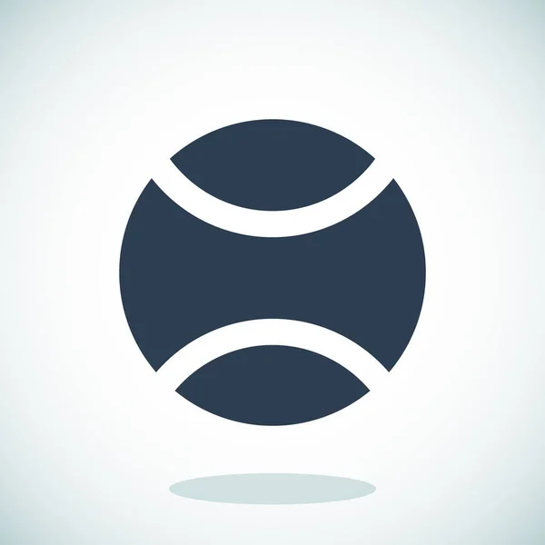 Teniszlabda ikon — Stock Vector