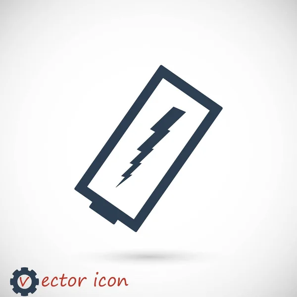 Illustration icône batterie — Image vectorielle