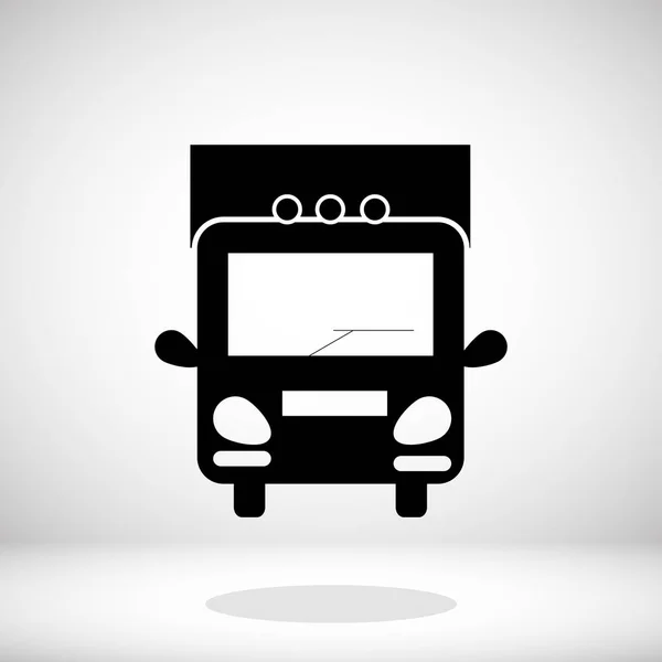 货车平板车图标 — 图库矢量图片