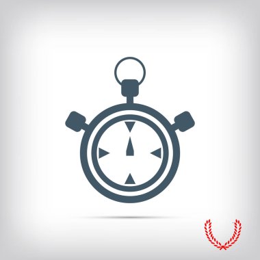 Mavi kronometre simgesi