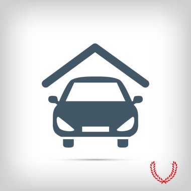 Arabayı düz simgesi