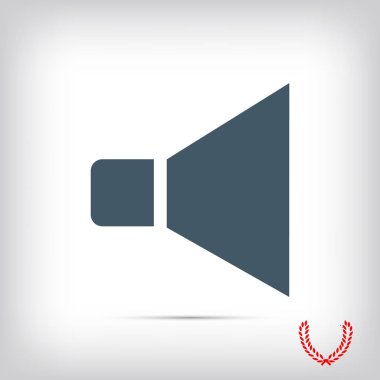 hoparlör vektör simgesi