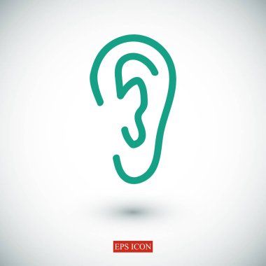 İnsan kulağının simgesi