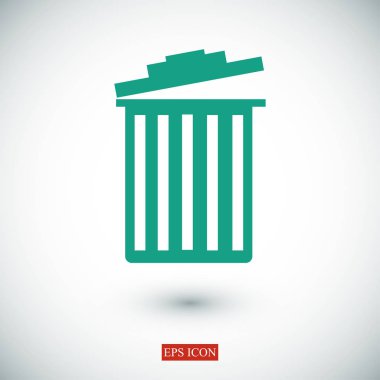 çöp kutusu simgesini