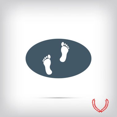 ayak izleri web simgesi
