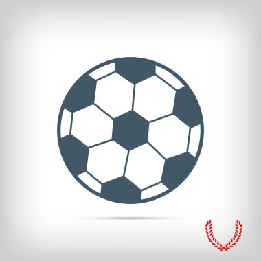 Klasik futbol topu simgesini