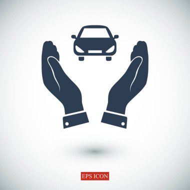 Ekibimizi elinde araba simgesinin