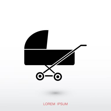 Bebek arabası simgesi