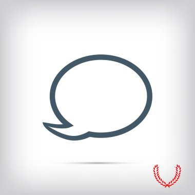 konuşma balonu simgesi 