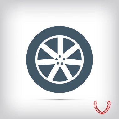 Direksiyonu düz simgesi