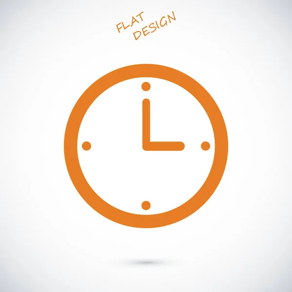 Clock vector icon — Stock Vector