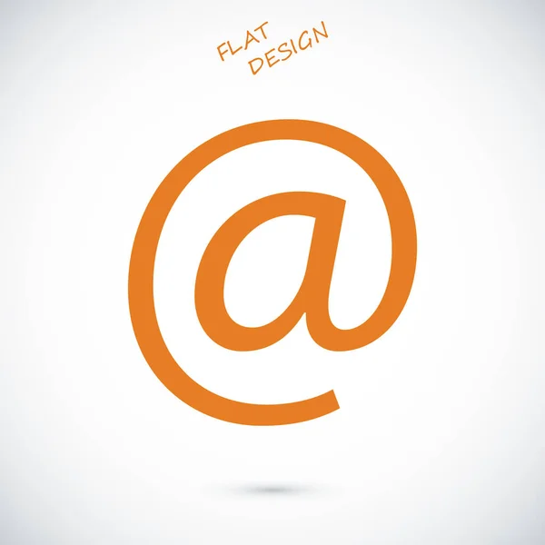 Adresse e-mail icône — Image vectorielle