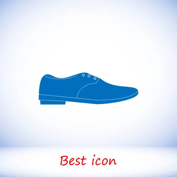 Mavi ayakkabı simgesi — Stok Vektör