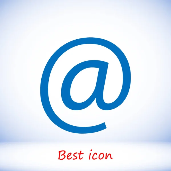 Icono dirección de correo electrónico — Vector de stock