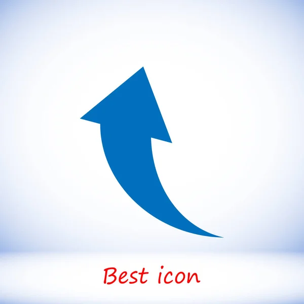 Modrá šipka ikony — Stockový vektor