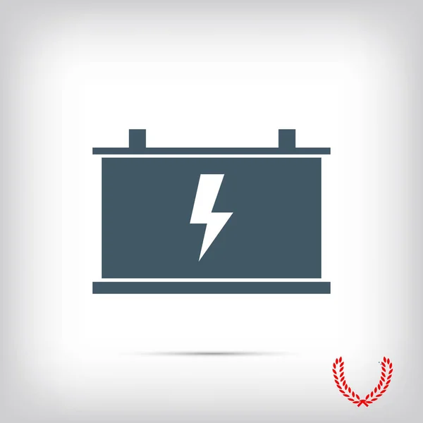 Auto batterijpictogram — Stockvector