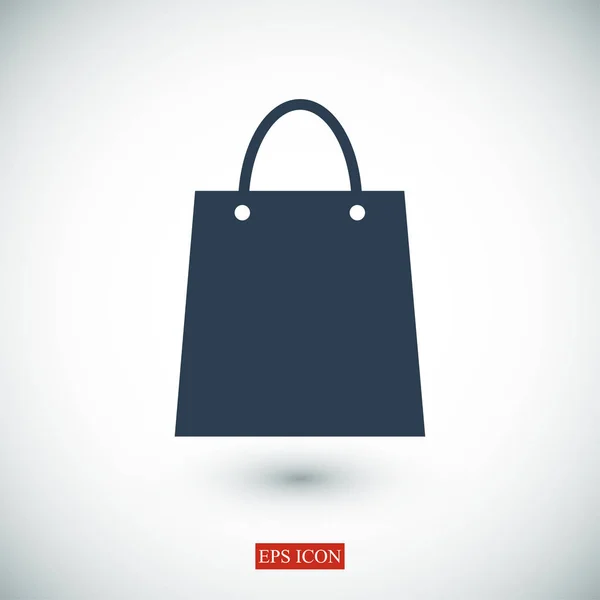 Icono de bolsa de compras — Vector de stock