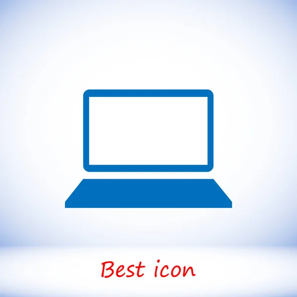 Laptop web icon — Stock Vector