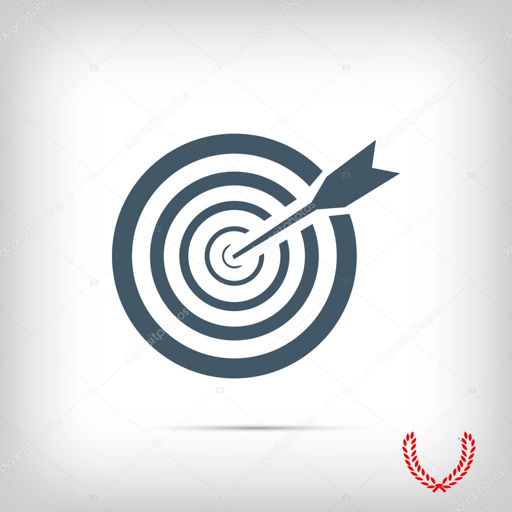 target with arrow  icon