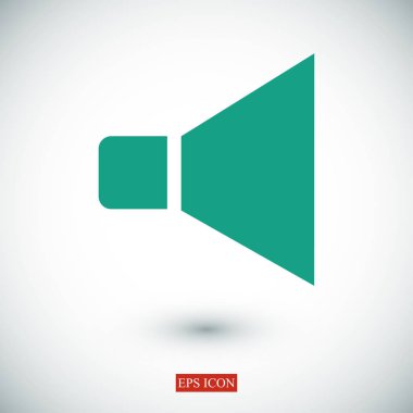 hoparlör vektör simgesi