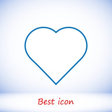 Mavi kalp simgesi