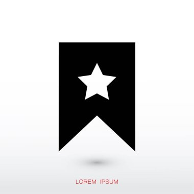 Yıldız simgesi düz ekibimizi simgesi