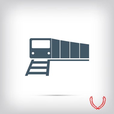 Tren Düz Simgesi