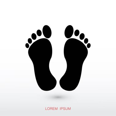 ayak izleri web simgesi