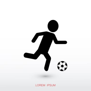 Futbol oyuncu simgesi