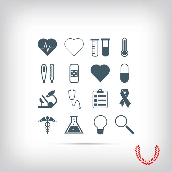 Medical Icons set — Stock Vector