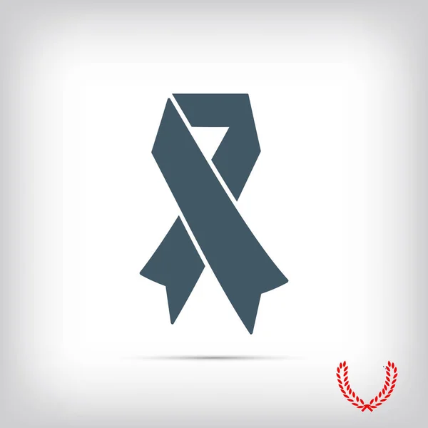 AIDS szalag ikon — Stock Vector