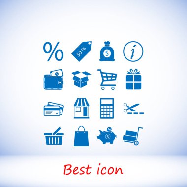 alışveriş Icon set