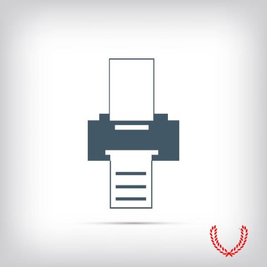 Yazıcı web simgesi 