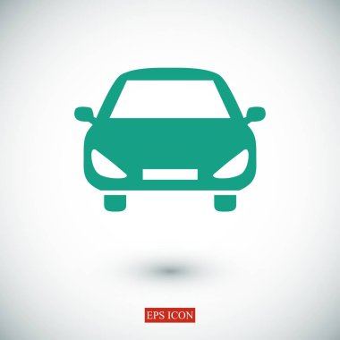 Araba vektör simgesi
