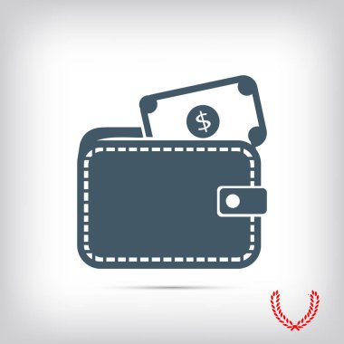 m-cüzdan ile dolar simgesi 