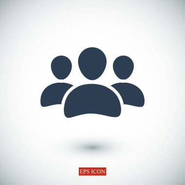 Erkekler vektör simgesi