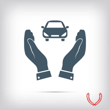 Araba vektör simgesi