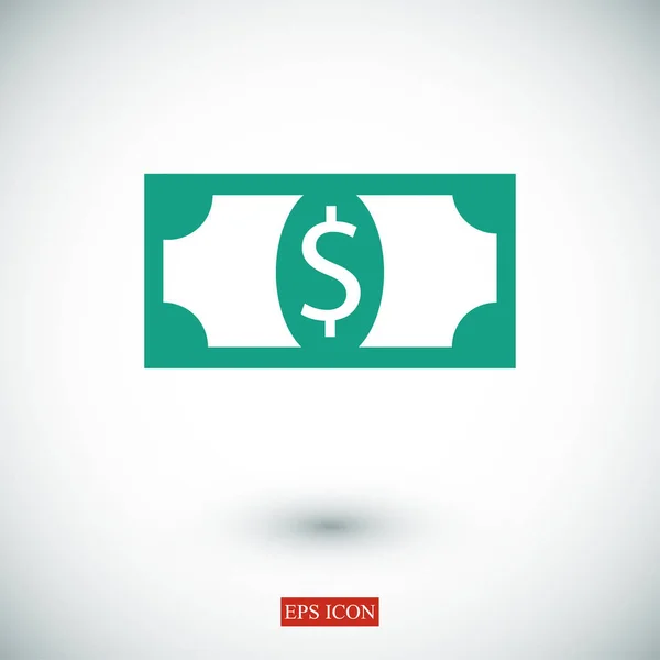 Εικονίδιο web χρήματα — Διανυσματικό Αρχείο