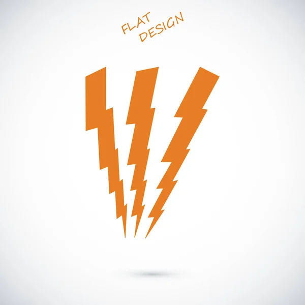 Lightning Web icon — Stock vektor