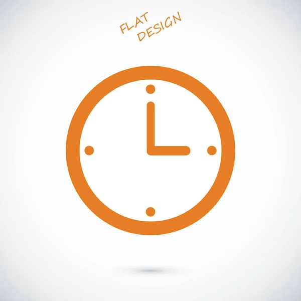 Clock vector icon — Stock Vector