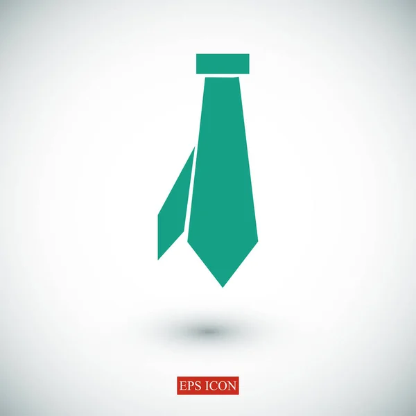 Плоский краватку значок — стоковий вектор