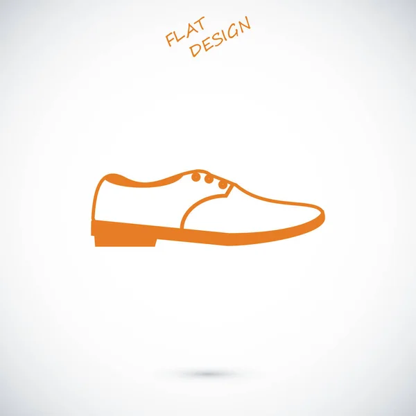 Man shoe icon — Stock Vector