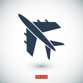 letadlo vektorové ikony