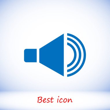  düz hoparlör simgesi