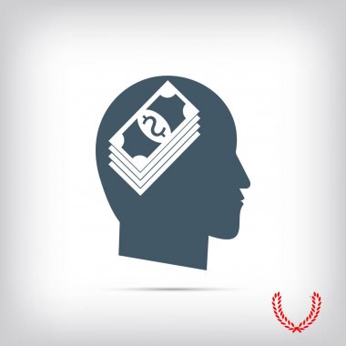 Para simgesi düşünüyorum 