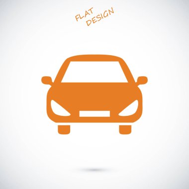 Araba vektör simgesi
