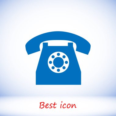 flat  phone icon