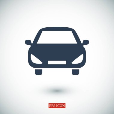 Araba vektör simgesi